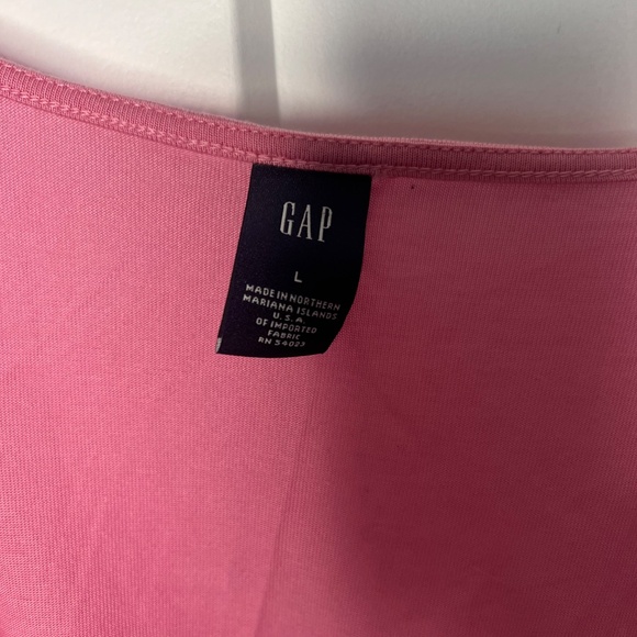 GAP Flutter Short Sleeve Wrap Blouse Top Women's Size Large - Picture 3 of 5